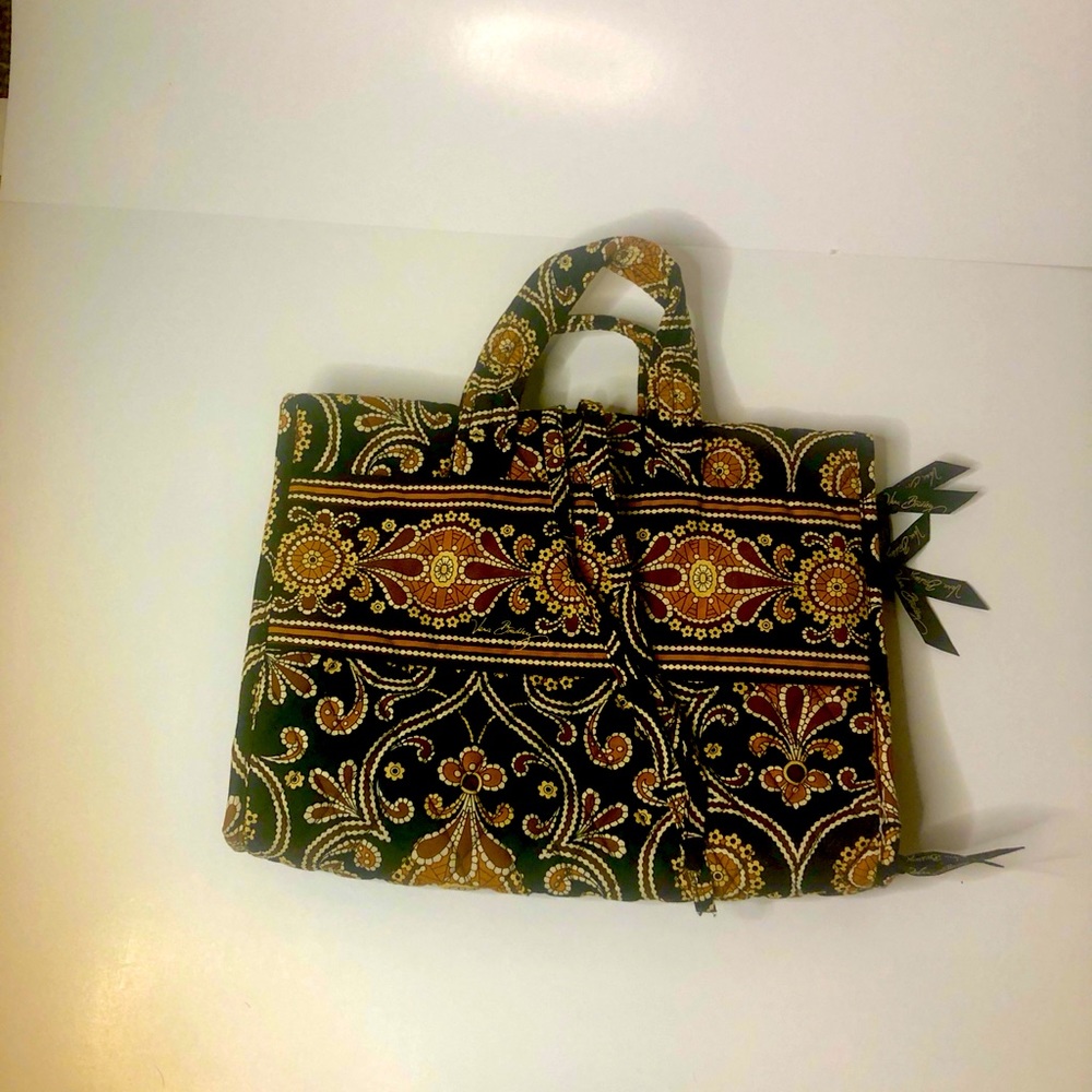 Vera Bradley quilted fold up, organizer, travel tote
